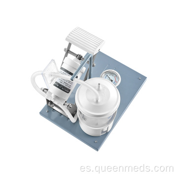 Equipo dental portátil Máquina de succión médica tipo pedal